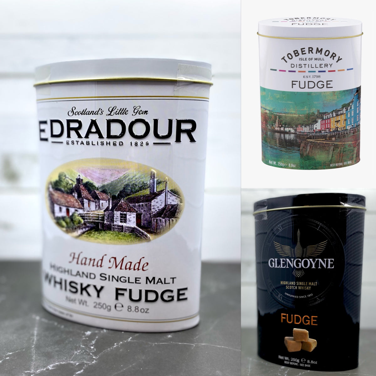 Scotch Whisky Fudge Collection Thistle & Stitch