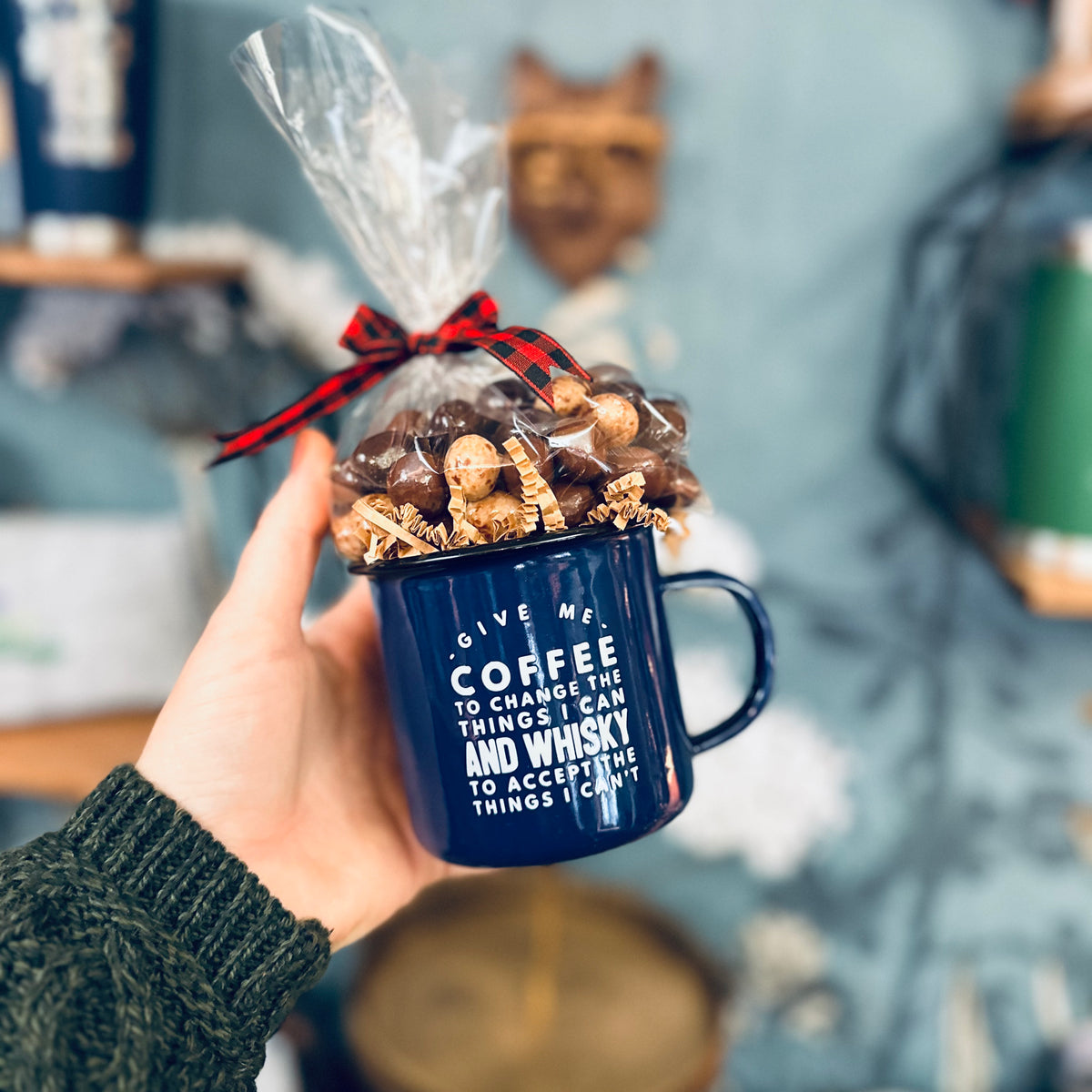 Chocolate Covered Espresso Beans 8oz Bag Thistle & Stitch