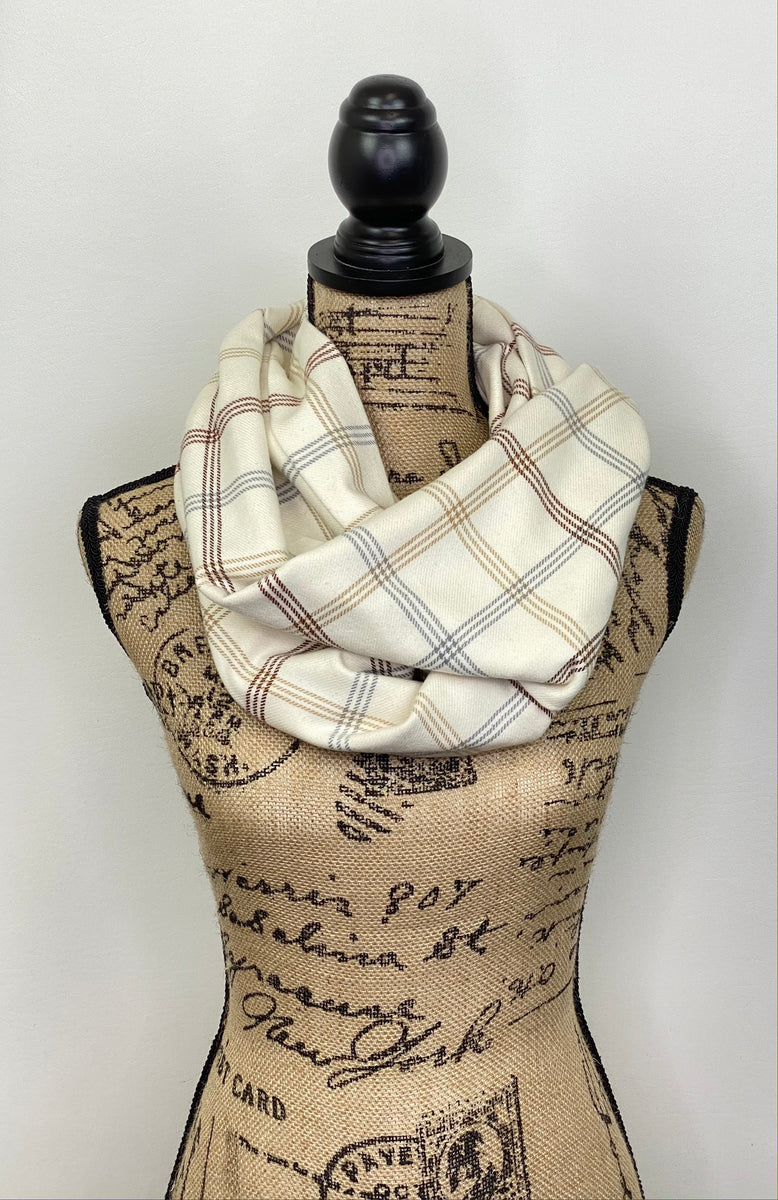 Burberry plaid infinity scarf Clearance