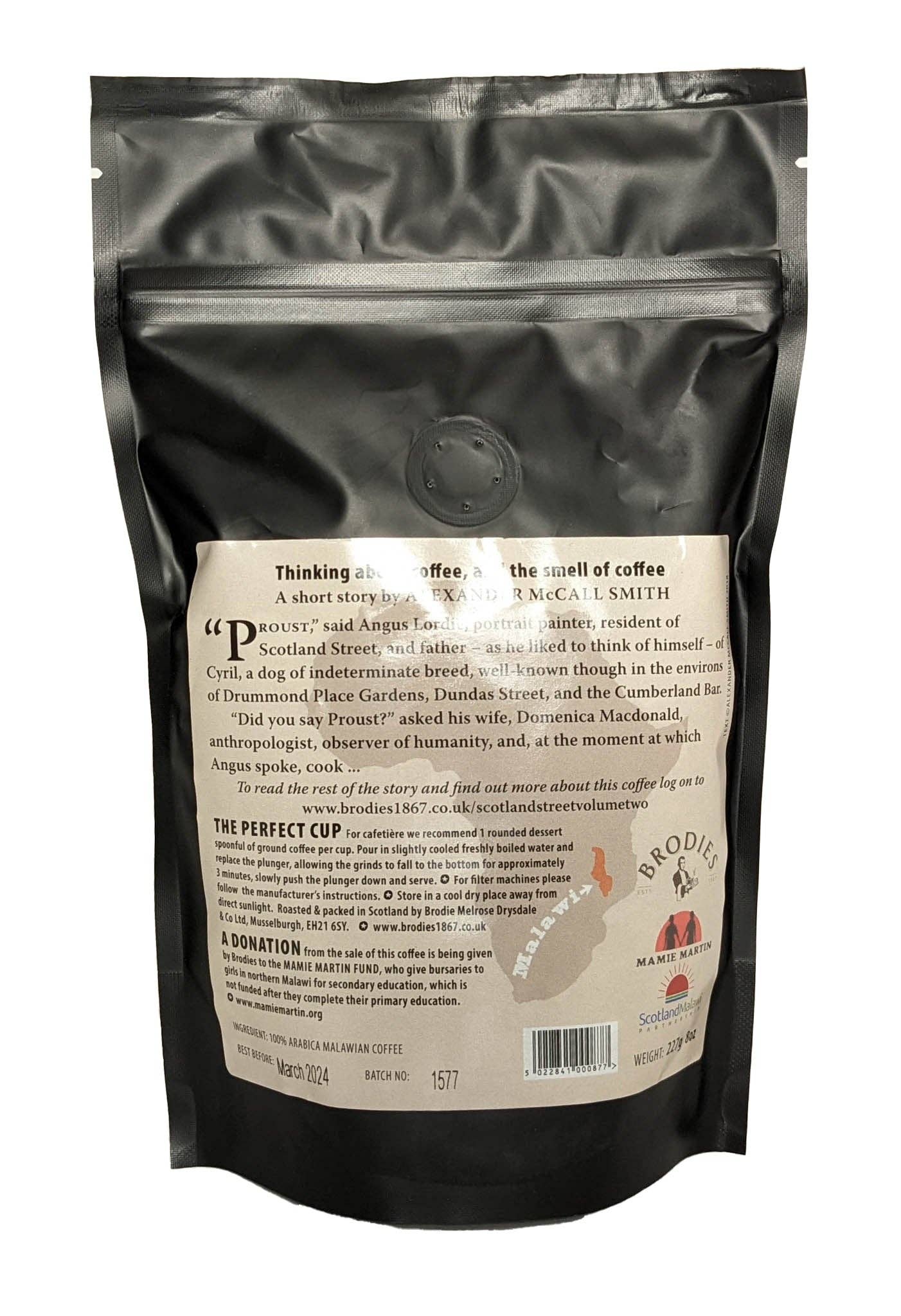 Brodies 1867 "Scotland Street" Ground Arabica Coffee