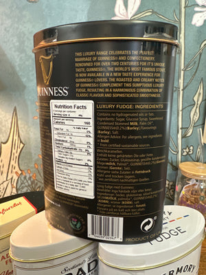 Guinness Luxury Fudge Tin 8.8 oz