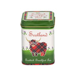 Highland Cow Scottish Breakfast Tea Tin