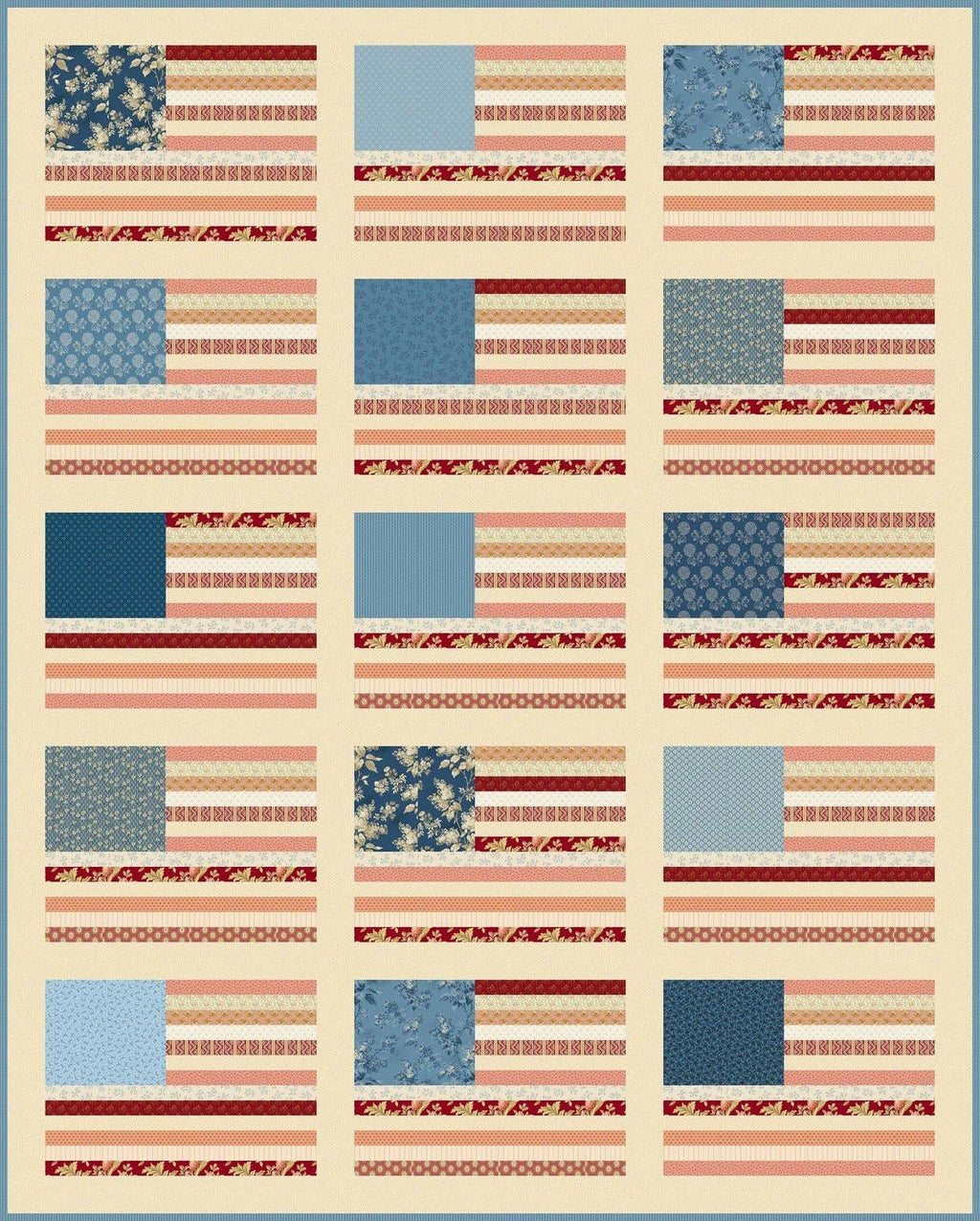 Made in USA Quilt Pattern
