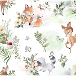 Woodland Whimsy - Nursery Flannel Fabric by the 1/4 Yard