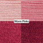 Warm Pinks - Cotton Quilting Thread Set