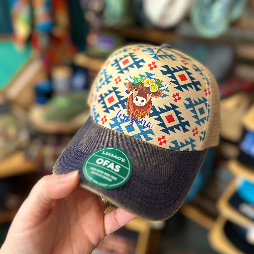 Arizona State Coo Patterned Legacy Trucker Hat