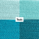 Teals - Cotton Quilting Thread Set