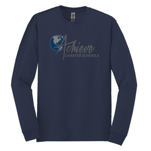Elementary School Navy Long Sleeve T-Shirts - Toddler/Youth/Adult