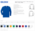 Middle School Maroon & Grey Long Sleeve T-Shirts - Youth/Adult