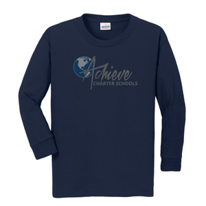 Elementary School Navy Long Sleeve T-Shirts - Toddler/Youth/Adult