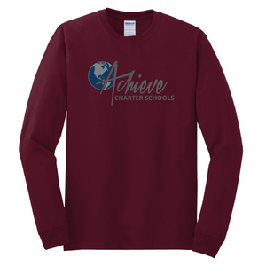 Middle School Maroon & Grey Long Sleeve T-Shirts - Youth/Adult