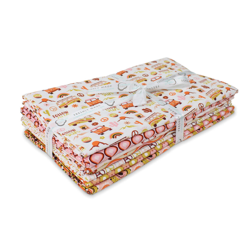 On The Road Collection-ON THE ROAD 7PC YARD CUT BUNDLE