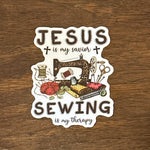 3" Sewing Machine Stickers - Assorted Designs