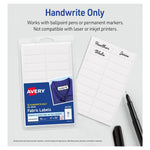 Avery Non-Iron Permanent Fabric Labels - Set of 4 labels
