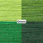Greens - Cotton Quilting Thread Set