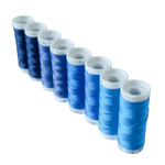 Dark Blues - Cotton Quilting Thread Set