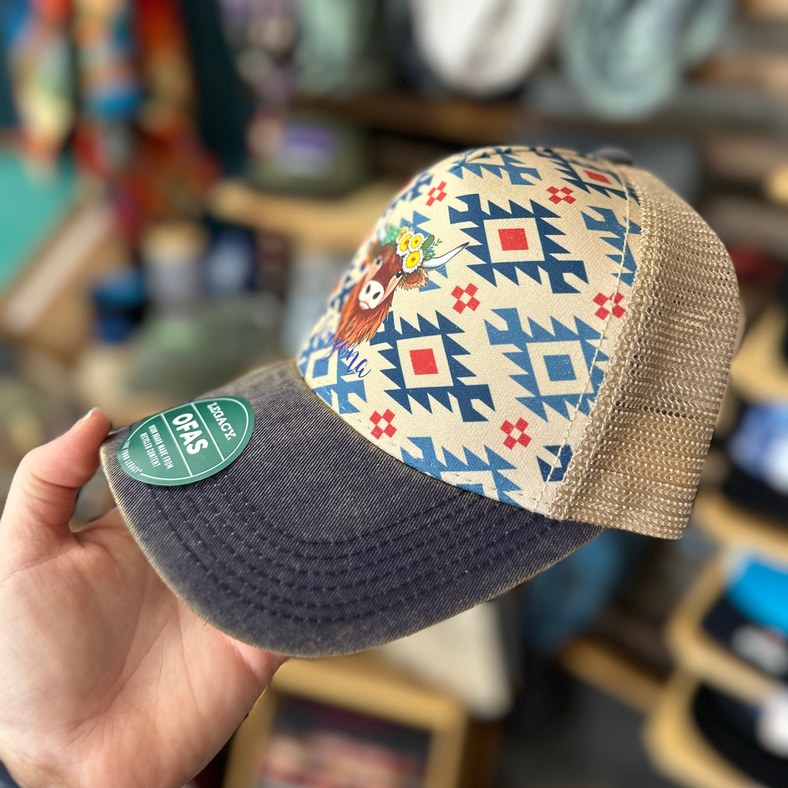 Arizona State Coo Patterned Legacy Trucker Hat