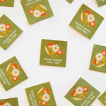 Good Things Take Time Woven Sewing and Quilting Labels