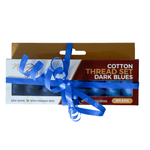 Dark Blues - Cotton Quilting Thread Set