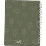 Mushrooms Spiral Notebook