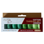 Greens - Cotton Quilting Thread Set