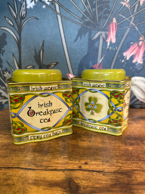 Irish Breakfast Teas in Beautiful Celtic Tins