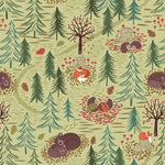 A Winter Nap Collection - Fabric by the 1/4 Yard & Bundles