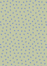 Scattered Bluebells from the Bluebell Wood Reloved Collection - 2 Colorways - Fabric by the 1/4 Yard