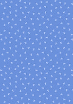 Scattered Bluebells from the Bluebell Wood Reloved Collection - 2 Colorways - Fabric by the 1/4 Yard
