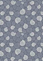 Ammonites from the Dino Glow Collection - 3 Colorways - Fabric by the 1/4 Yard & Bundles