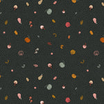 Little Pumpkins on Dark Forest - Fabric by the 1/4 Yard