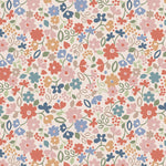 Ditzy Floral on Cream - Fabric by the 1/4 Yard