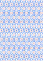 Chalki Tile from the Chalki Collection - 2 Colorways - Fabric by the 1/4 Yard