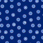 Pattern of blue diamonds on a blue background
