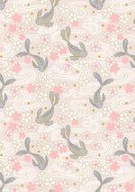 Sakura Metallic Collection - Fabric by the 1/4 Yard & Bundles