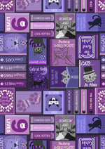 The Purrfect Book Club Collection - Fabric by the 1/4 Yard & Bundles