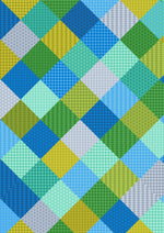 Animal Alphabet Large Square Panel Quilt Kit