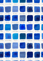 Porcelain and Sea Glass Collection by Stuart Hillard - Fabric by the 1/4 Yard & Bundles