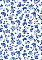 Porcelain and Sea Glass Collection by Stuart Hillard - Fabric by the 1/4 Yard & Bundles
