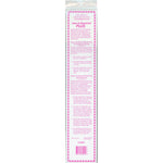 Add-A-Quarter Plus Combo Ruler Set - 6" + 12" Pink