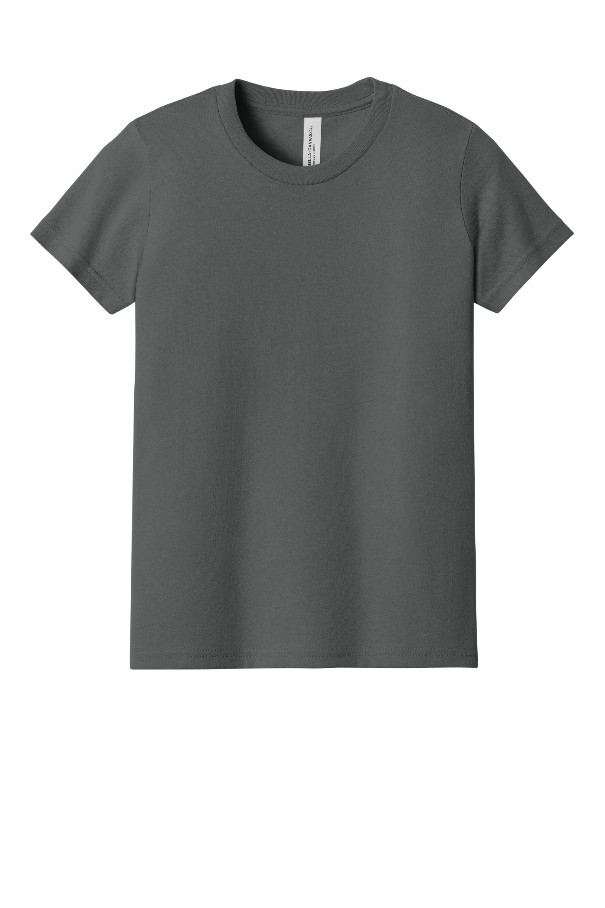 Youth Bella+Canvas Size T-Shirts - Middle School