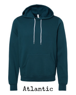 Sassy Lassie Shamrock Embroidered Soft Fleece Unisex Sweatshirt Hoodie