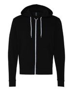 Middle School BELLA+CANVAS Embroidered Zipper Hoodie