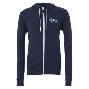Adult BELLA+CANVAS Embroidered Zipper Hoodie - Elementary School