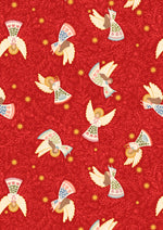 Peace and Joy Metallic Collection - Fabric by the 1/4 Yard