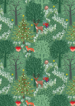 Christmas In Bluebell Wood - Fabric Collection by the 1/4 Yard & Bundles