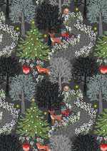 Christmas In Bluebell Wood - Fabric Collection by the 1/4 Yard & Bundles