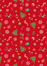 Christmas In Bluebell Wood - Fabric Collection by the 1/4 Yard & Bundles