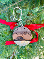 Mormon Row Layered Ornament at Grand Teton National Park