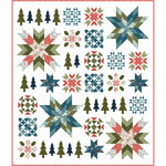 Yuletide Sampler II Block-of-the-month Quilt Pattern, CQ2309